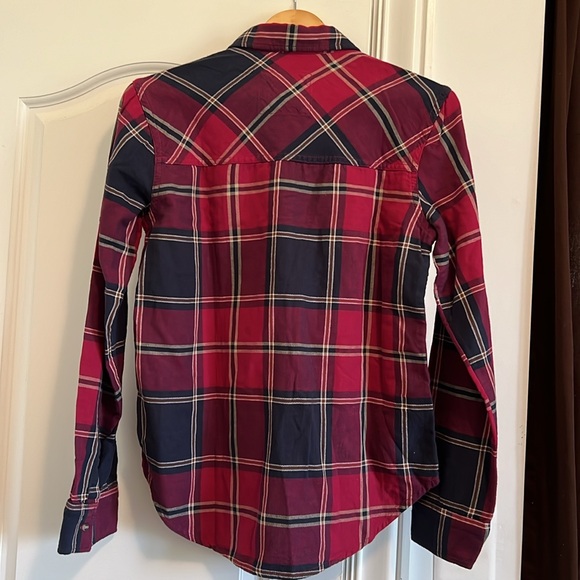 NWT: Abercrombie & Fitch Tartan Shirt sz M - Picture 4 of 7
